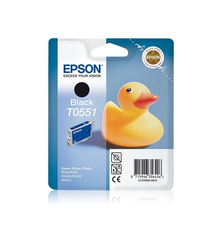 Epson duck cartuş black t0551