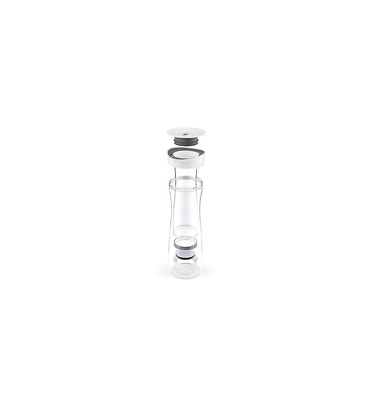 Brita 1020115 filtre de apă sticlă filtrare apă 1,3 l grafit, transparente