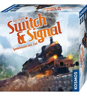 Kosmos switch & signal board game travel/adventure