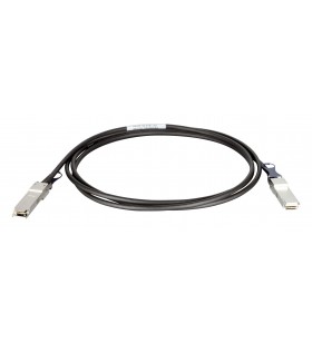 D-link qsfp+, 1m cabluri infiniband qsfp+ negru
