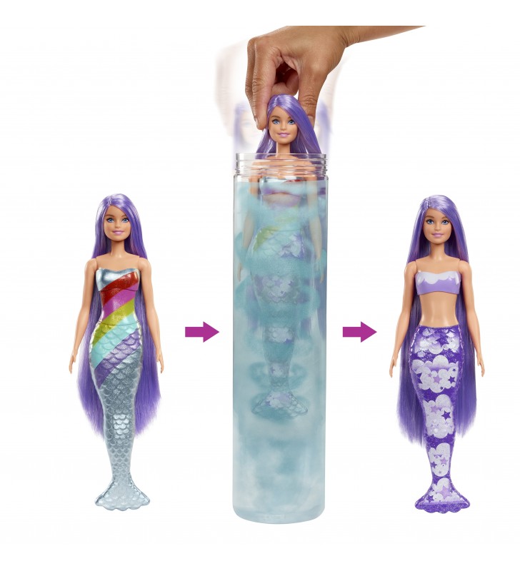 Barbie color reveal mermaid