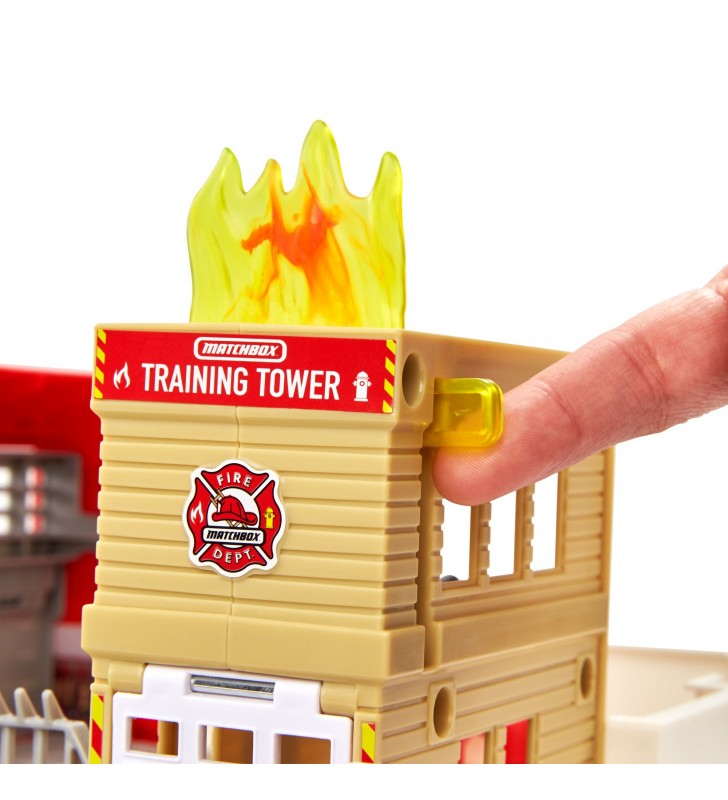Matchbox action drivers fire station rescue
