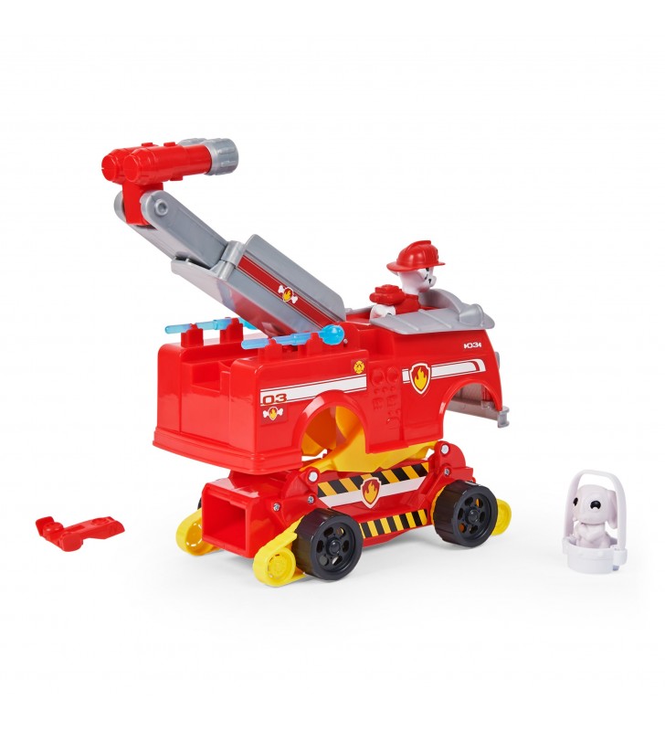 Paw patrol marshall rise and rescue transforming toy car