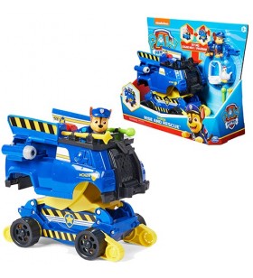 Paw patrol chase rise and rescue transforming toy car