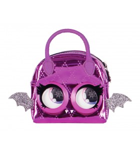 Purse pets micros, baddie bat stylish small purse with eye roll feature purpuriu băiat/fată geantă de mână