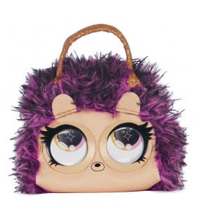 Purse pets micros, edgy hedgy hedgehog stylish small purse with eye roll feature multicolor băiat/fată geantă de mână