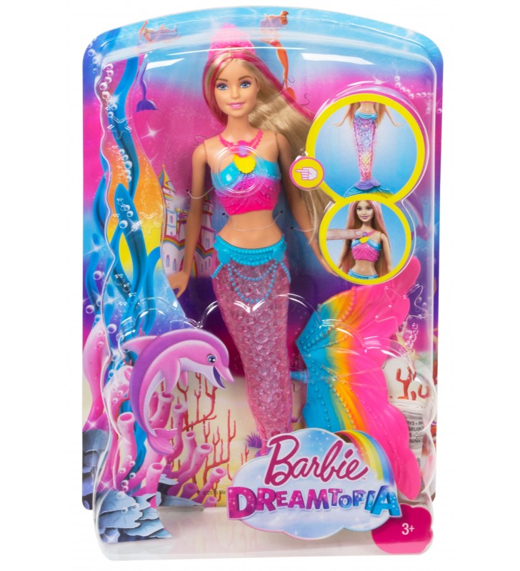 Barbie dreamtopia rainbow lights mermaid doll