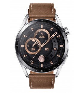 Huawei watch gt 3 3,63 cm (1.43") 46 milimetri amoled din oţel inoxidabil gps