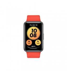 Huawei watch fit new 4,17 cm (1.64") 46 milimetri amoled roşu gps