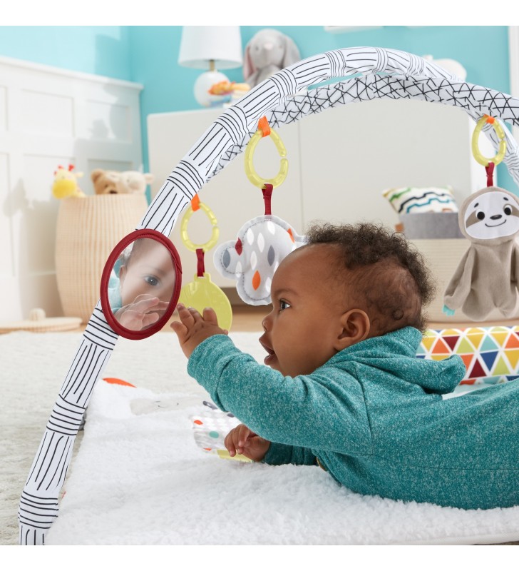 Fisher-price gkd45 salteluțe și spații de joacă pentru copii multicolor salteluță activități bebe