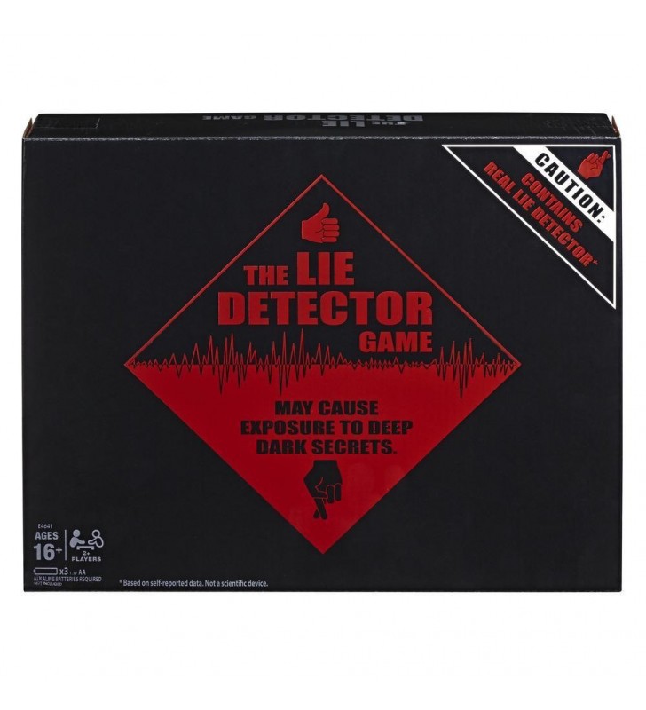 Hasbro the lie detector game joc de petrecere cu cărți