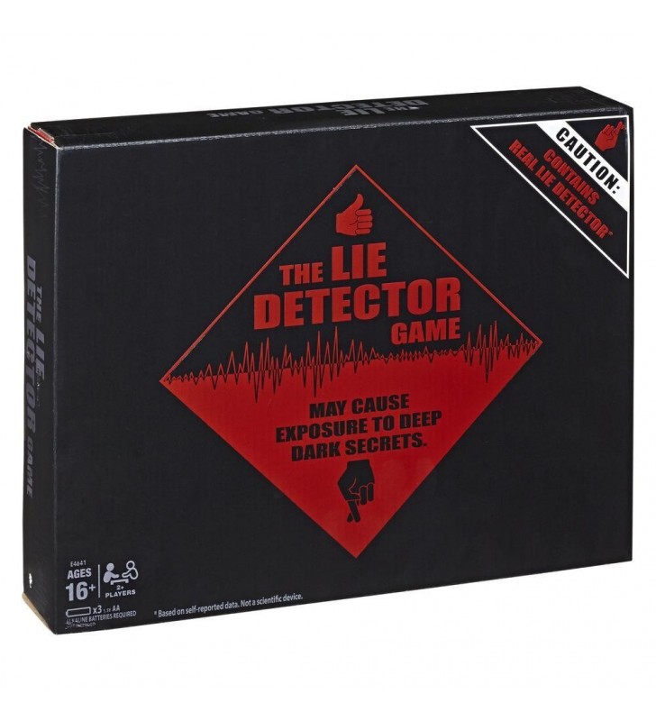 Hasbro the lie detector game joc de petrecere cu cărți
