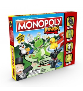 Hasbro monopoly junior board game economic simulation
