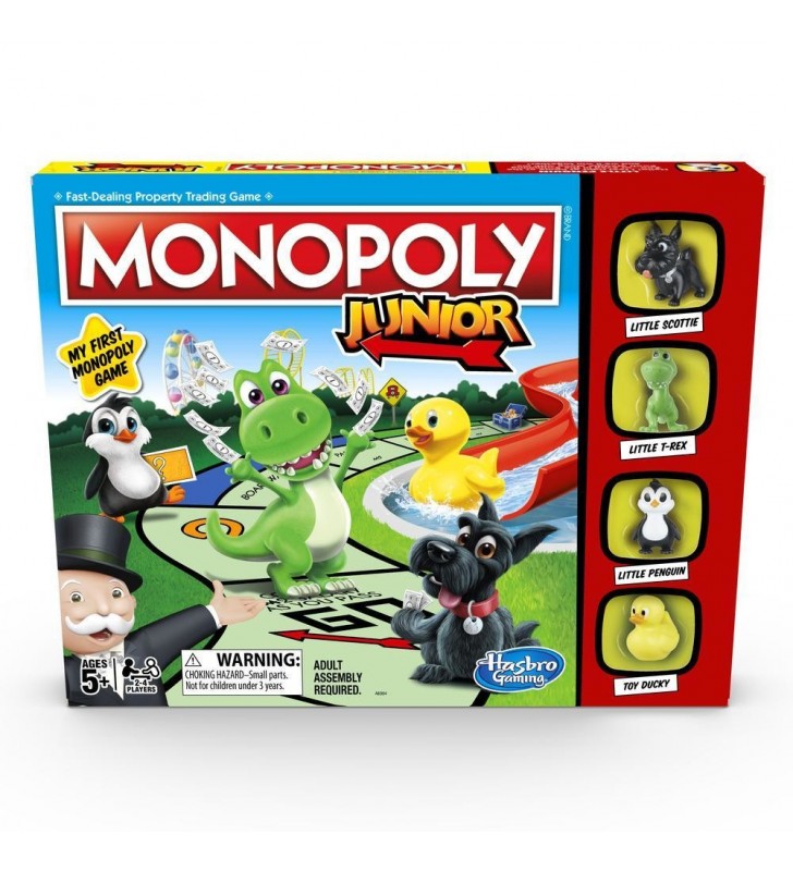 Hasbro monopoly junior board game economic simulation