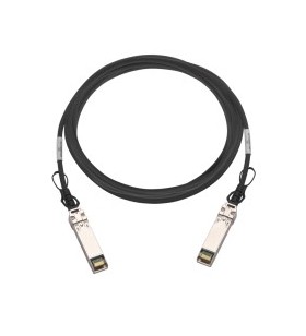 Qnap cab-dac30m-sfpp cabluri din fibră optică 3 m sfp+ negru