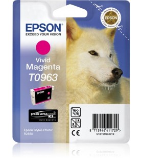 Epson husky cartuş vivid magenta t0963