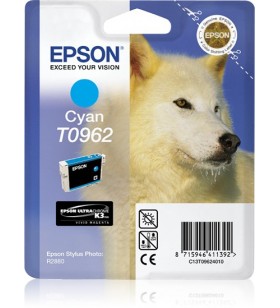 Epson husky cartuş cyan t0962