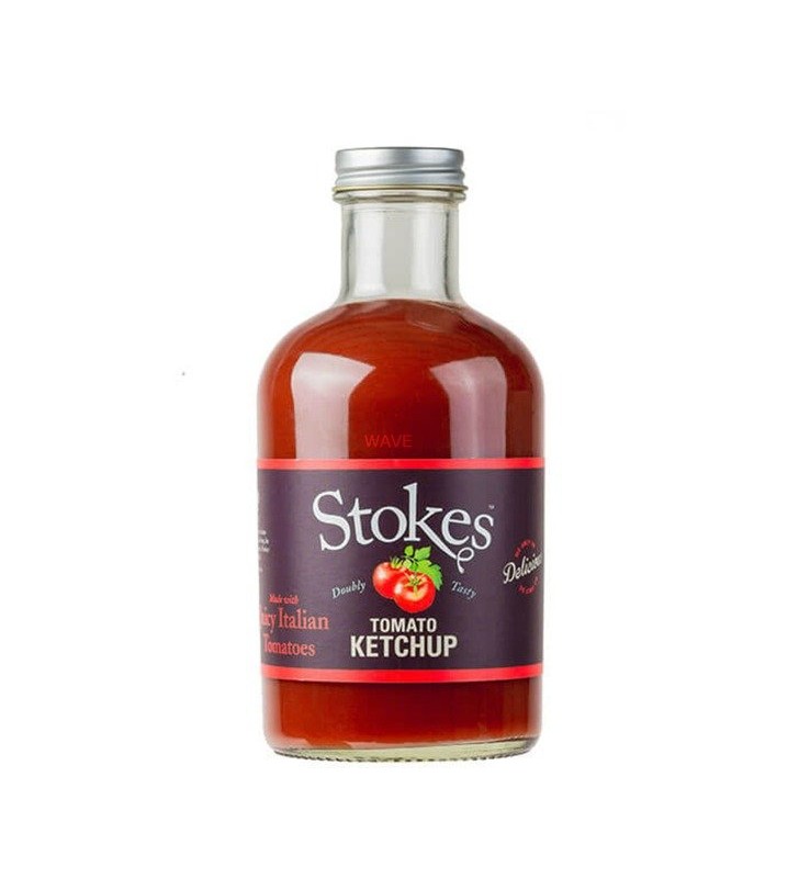 Stokes sauces  real tomato ketchup, sos