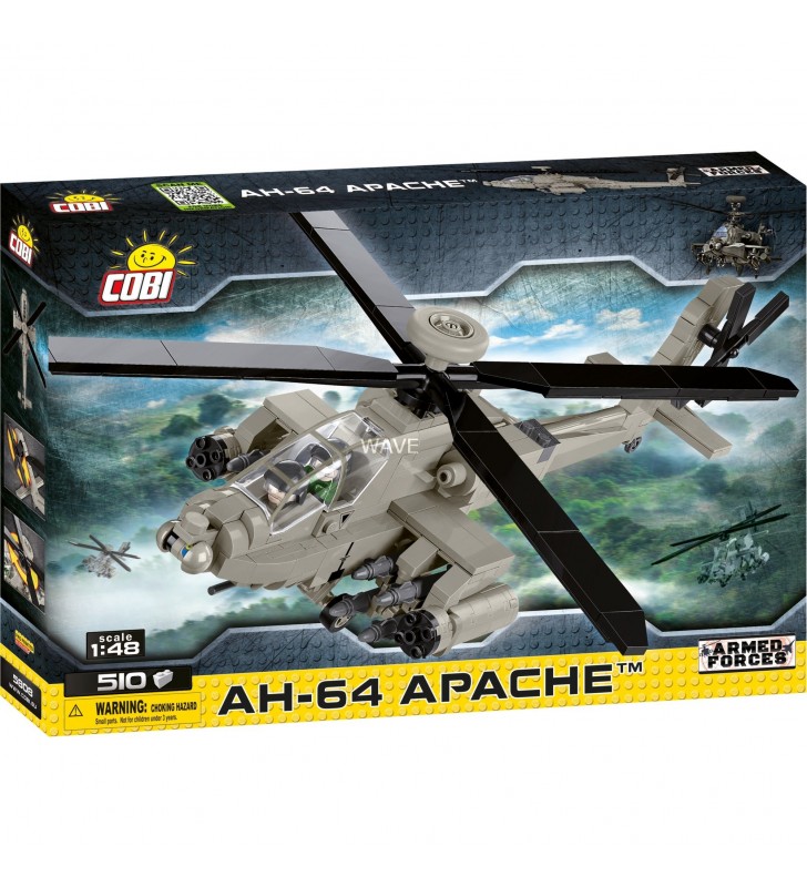 Jucărie de construcție ah-64 apache cobi armed forces