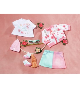 Baby annabell deluxe spring set haine păpușă