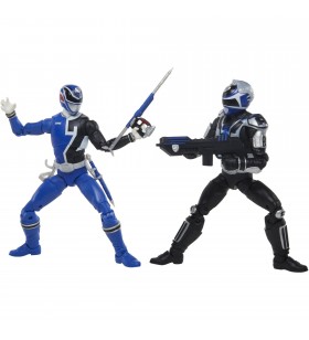 Hasbro  power rangers lightning collection spd b-squad blue ranger vs a-squad blue ranger figura de jucărie
