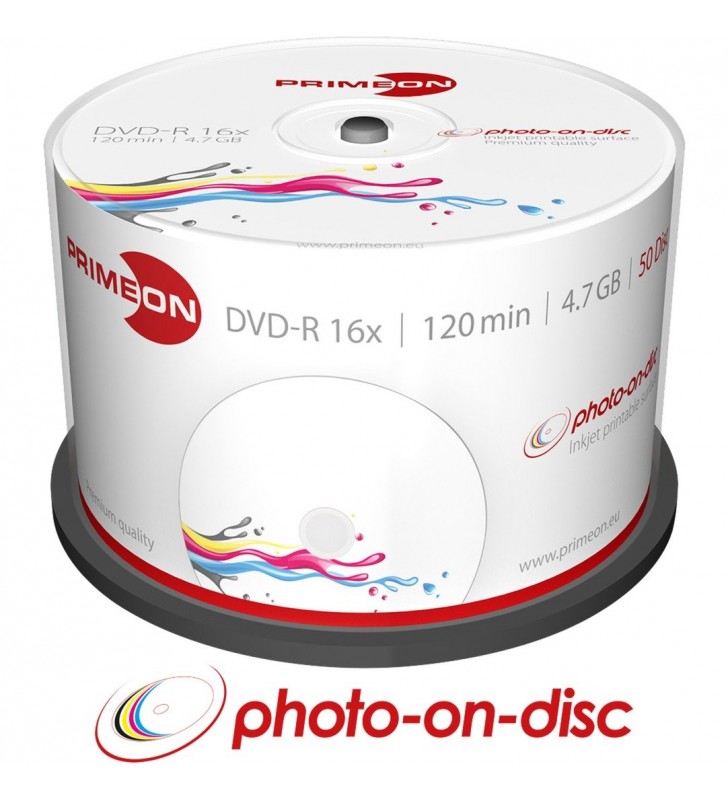 Primeon  dvd-r 4,7 gb 16x foto, dvd-uri goale