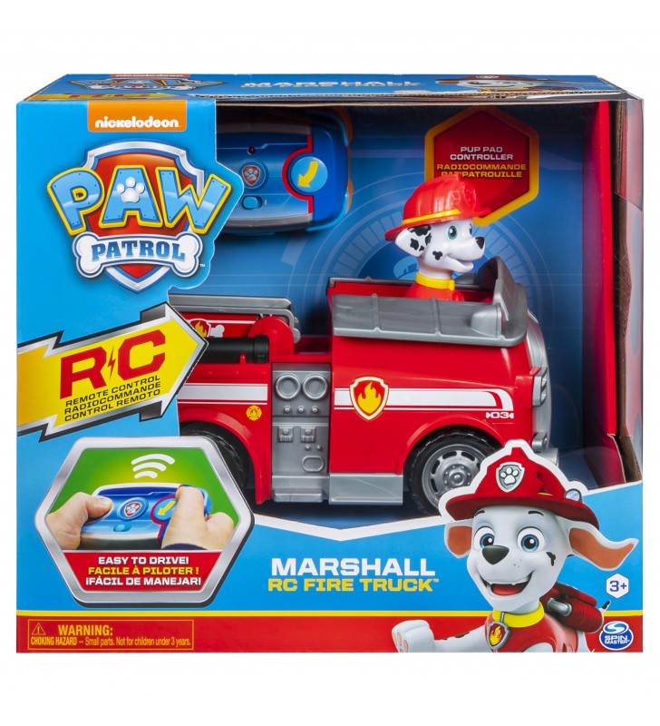 PAW Patrol Marshall RC Fire Truck Motor electric Camion pompieri