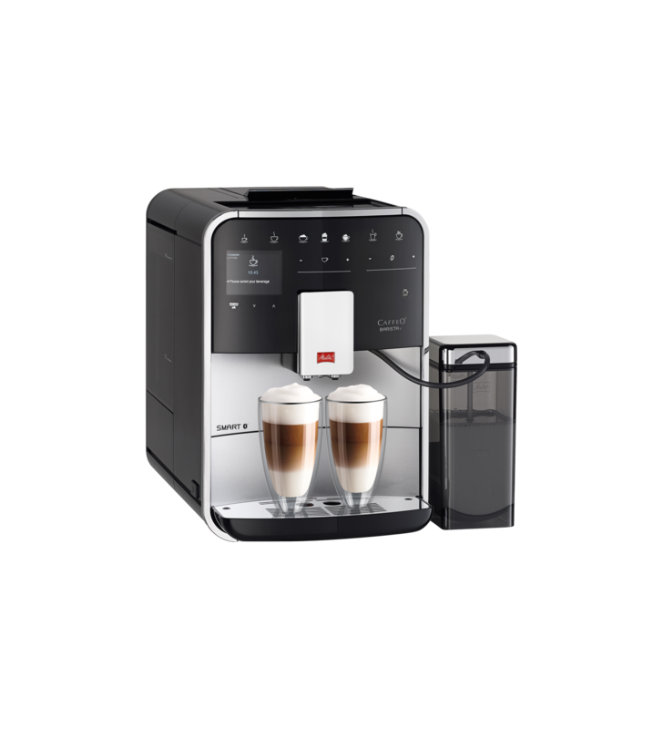 Espressor automat melitta barista t smart f830-101, 1.8l, 1450w, 15 bar, argintiu-negru