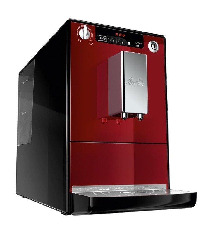 Espressor automat melitta caffeo solo e950-104, 1.2l, 1400w, 15 bar, rosu-negru