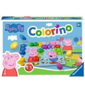 Ravensburger peppa pig colorino board game învățare