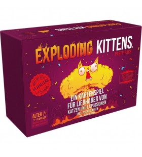 Joc de cărți asmodee  exploding kittens party pack