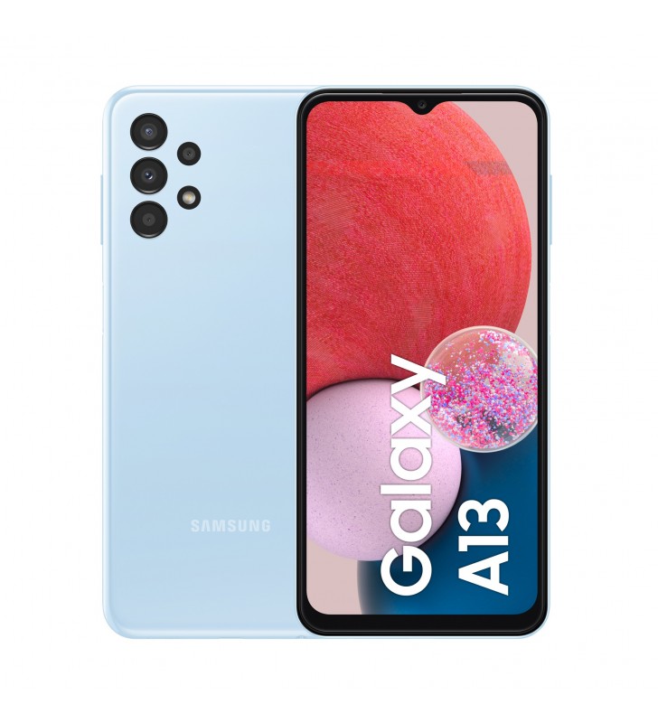 Samsung galaxy a13 sm-a135f 16,8 cm (6.6") dual sim android 12 4g usb tip-c 4 giga bites 64 giga bites 5000 mah albastru