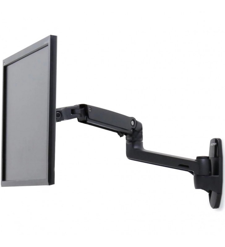 Ergotron lx wall mount monitor arm (matte black) - 45-243-224