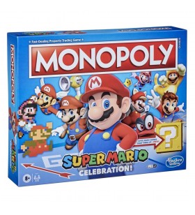 Hasbro monopoly super mario celebration board game educațional