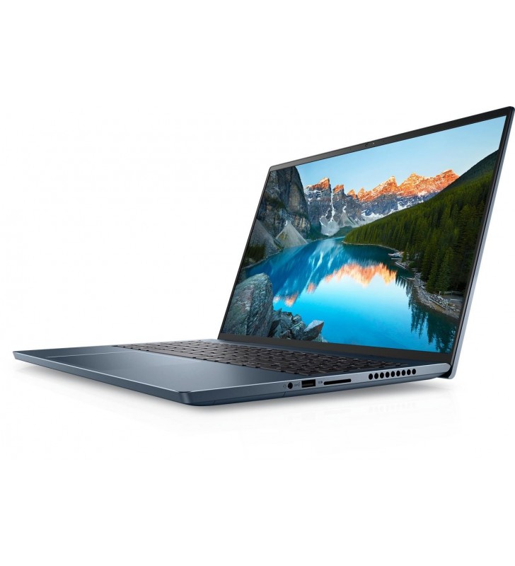 Laptop dell inspiron 7610 plus, intel core i7-11800h, 16inch, ram 32gb, ssd 1tb, nvidia geforce rtx 3060 6gb, windows 11, mist blue
