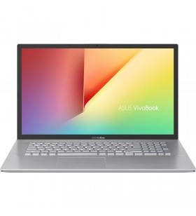 Laptop asus vivobook 17 x712ea cu procesor intel® core™ i5-1135g7, 17.3", hd+, 16gb, 512gb ssd, intel iris xᵉ graphics, no os, transparent silver