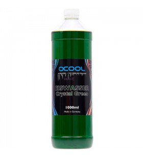 Alphacool eiswasser  crystal green ready mix 1000ml, lichid de răcire