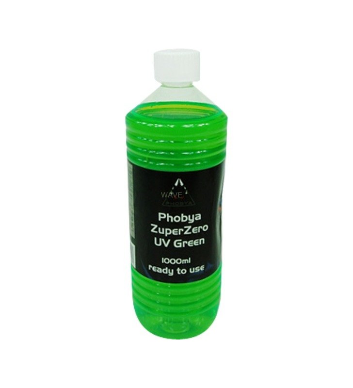 Phobya  zuperzero uv green 1000ml, lichid de răcire
