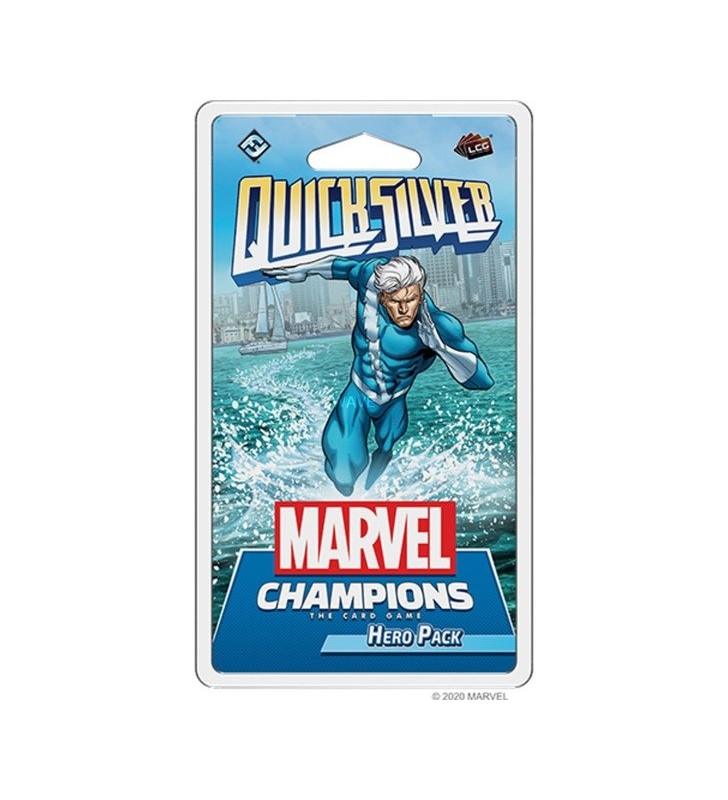Asmodee  marvel champions: the card game - quicksilver