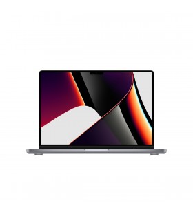 Macbook pro 14" (2021), procesor apple m1 max, 10 nuclee cpu and 32 nuclee gpu, 32gb, 2tb ssd, space grey, int kb
