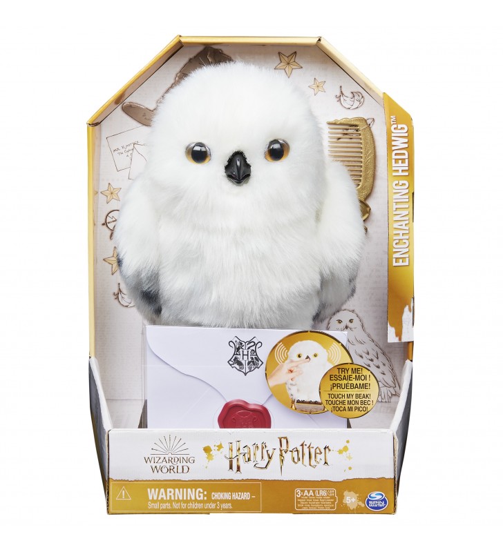 Wizarding world enchanting hedwig interactive harry potter owl jucărie interactivă
