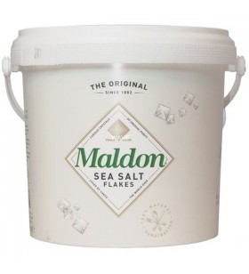 Fulgi de sare de mare Maldon, condimente (570 g, găleată)