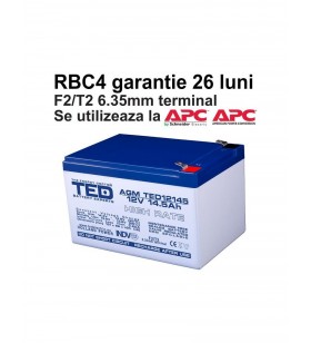 Acumulator ups compatibil apc rbc4 rbc 4
