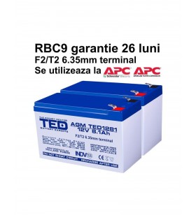 Acumulatori ups compatibili apc rbc9 rbc 9