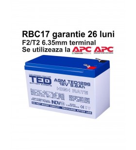 Acumulator ups compatibil apc rbc17 rbc 17