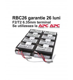 Acumulatori ups compatibili apc rbc26 rbc 26