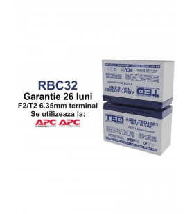 Acumulatori ups compatibili apc rbc32 rbc 32