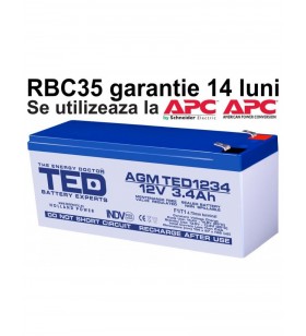 Acumulator ups compatibil apc rbc35 rbc 35