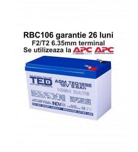 Acumulator ups compatibil apc rbc106 rbc 106