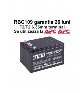 Acumulatori ups compatibili apc rbc109 rbc 109
